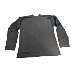 Voodoo Tactical Combat Shirt XL Black Long Sleeve Utility Workwear Tactical Top